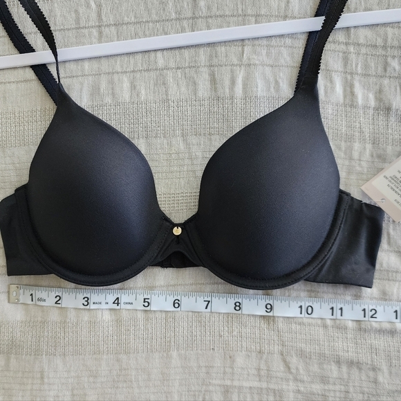 Auden NWT Lightly Line Bra Black 32B - Picture 6 of 6
